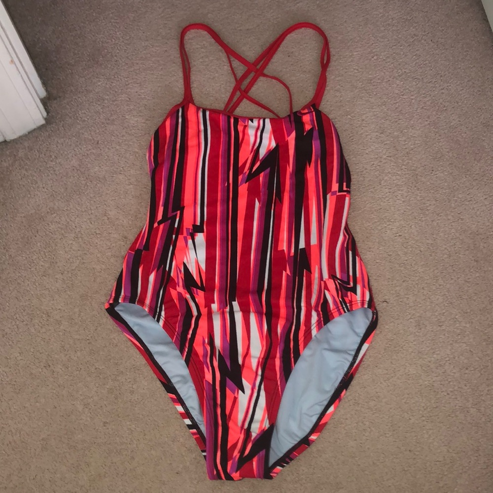 Nike one piece swim suit